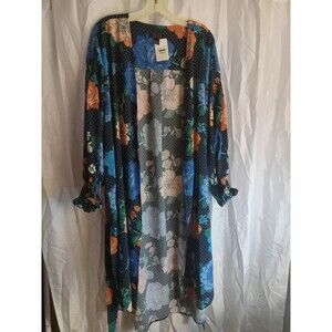 C Wonder by Christian Siriano Crepe Hi-Low Topper, 1X